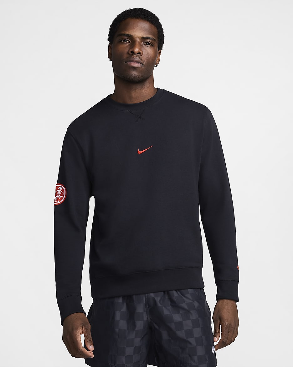 Nike Sportswear Club Fleece Men s Crew Neck French Terry Sweatshirt